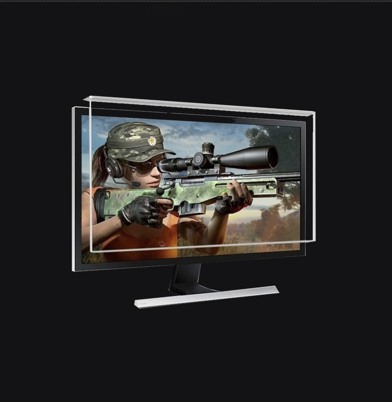 Etiasglass 31.5'' Gaming & Monitör Ekran Koruyucu Koruma Camı